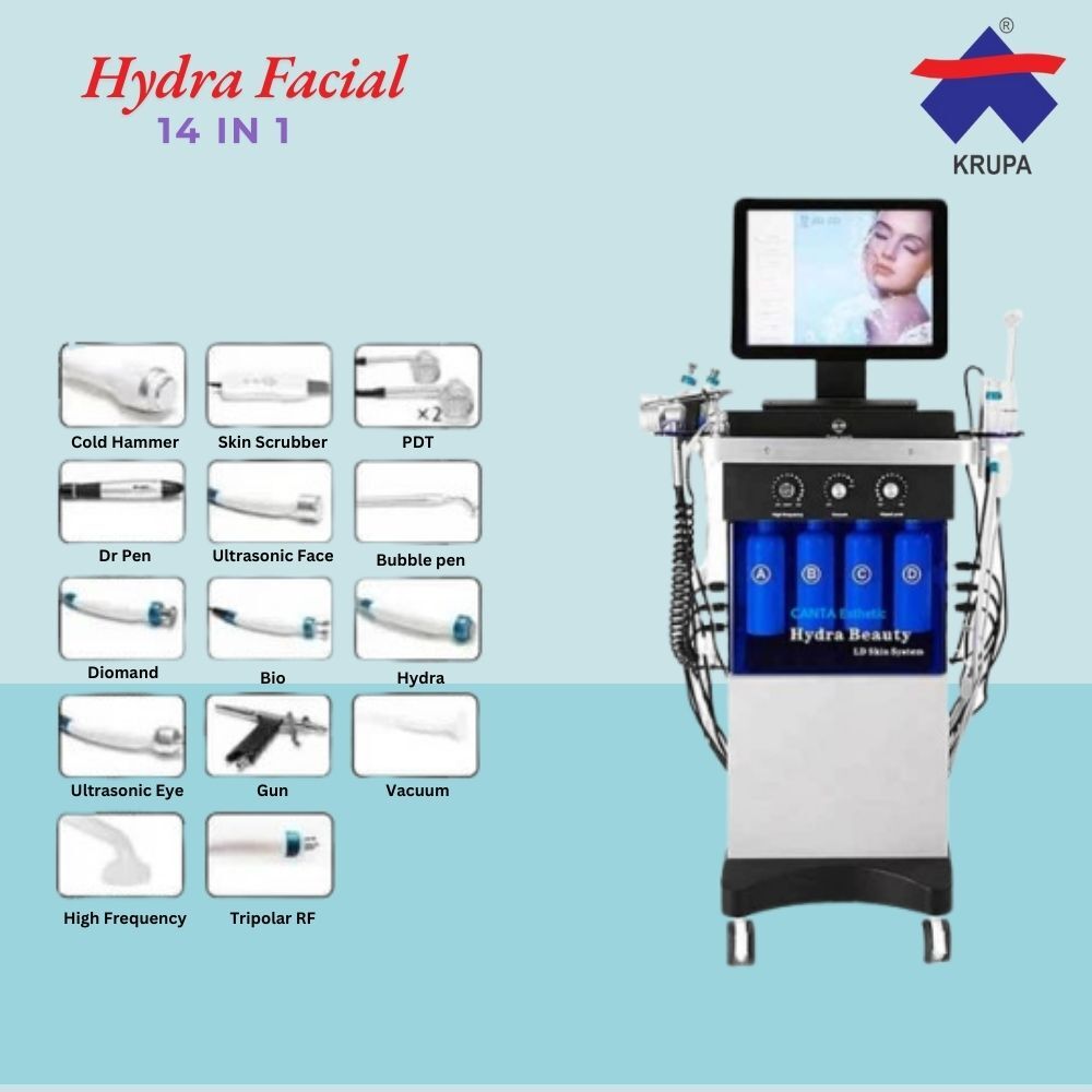 14 in 1 hydra facial machine