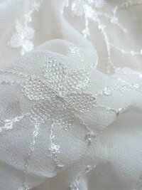 Designer Water Sequins Embroidery Fabrics - Viscose Blend, Multicolor & Dyeable | Comfortable Soft Material With Intricate Beads & Machine Embroidery