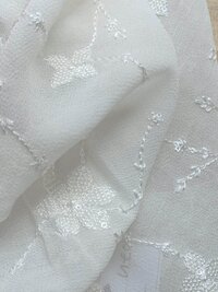 Designer water Sequins Embroidery fabrics