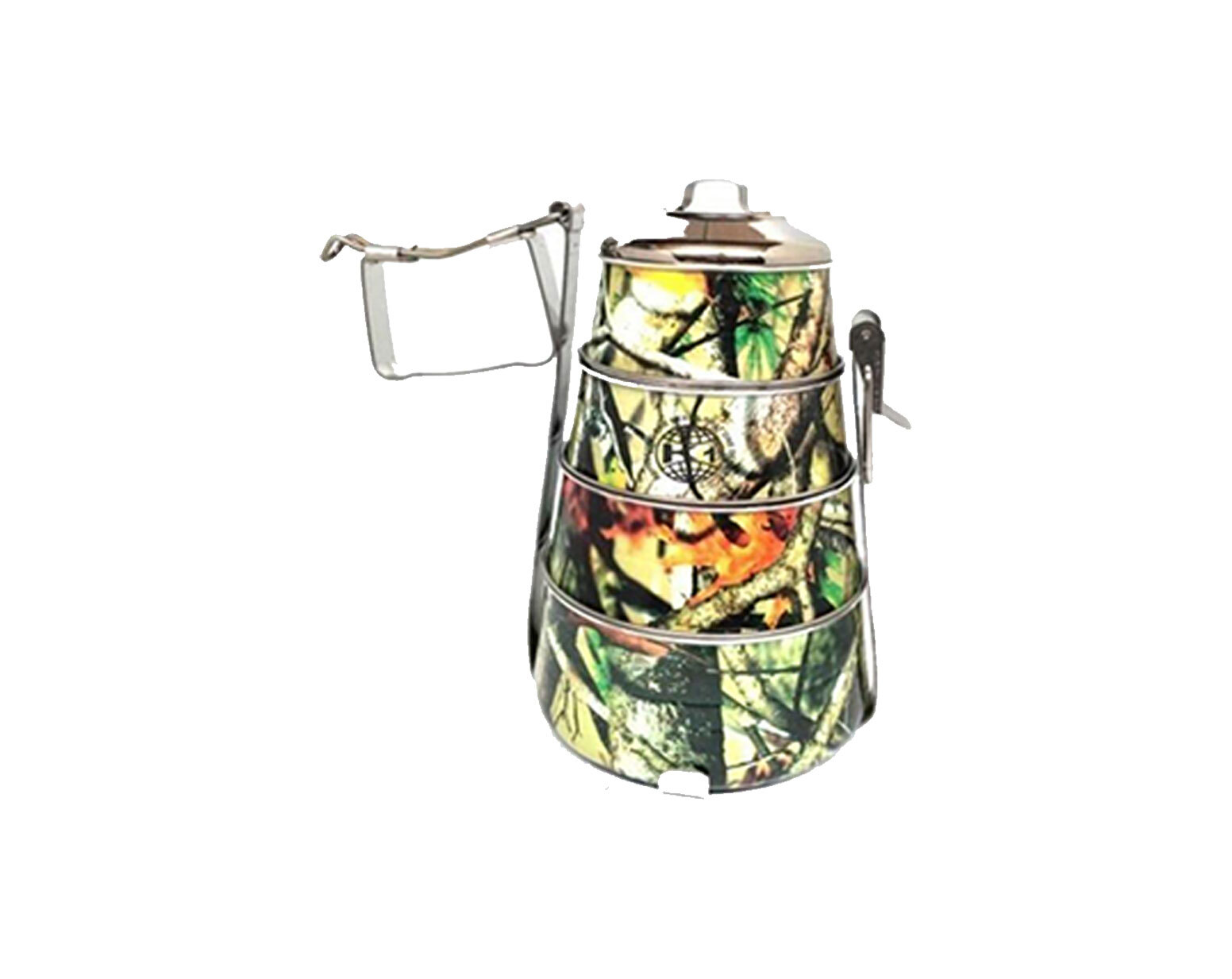 HAND PAINTED ENAMELWARE LUNCH BOX BOX A120