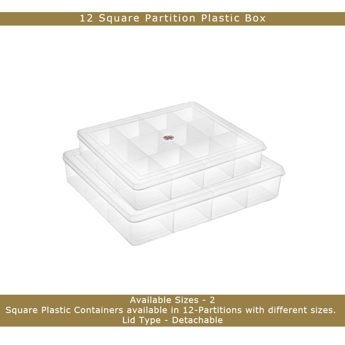 Transparent Plastic Box