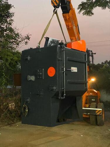 Tumblast shot blasting machine