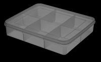 Stackable Plastic Box with Partitions