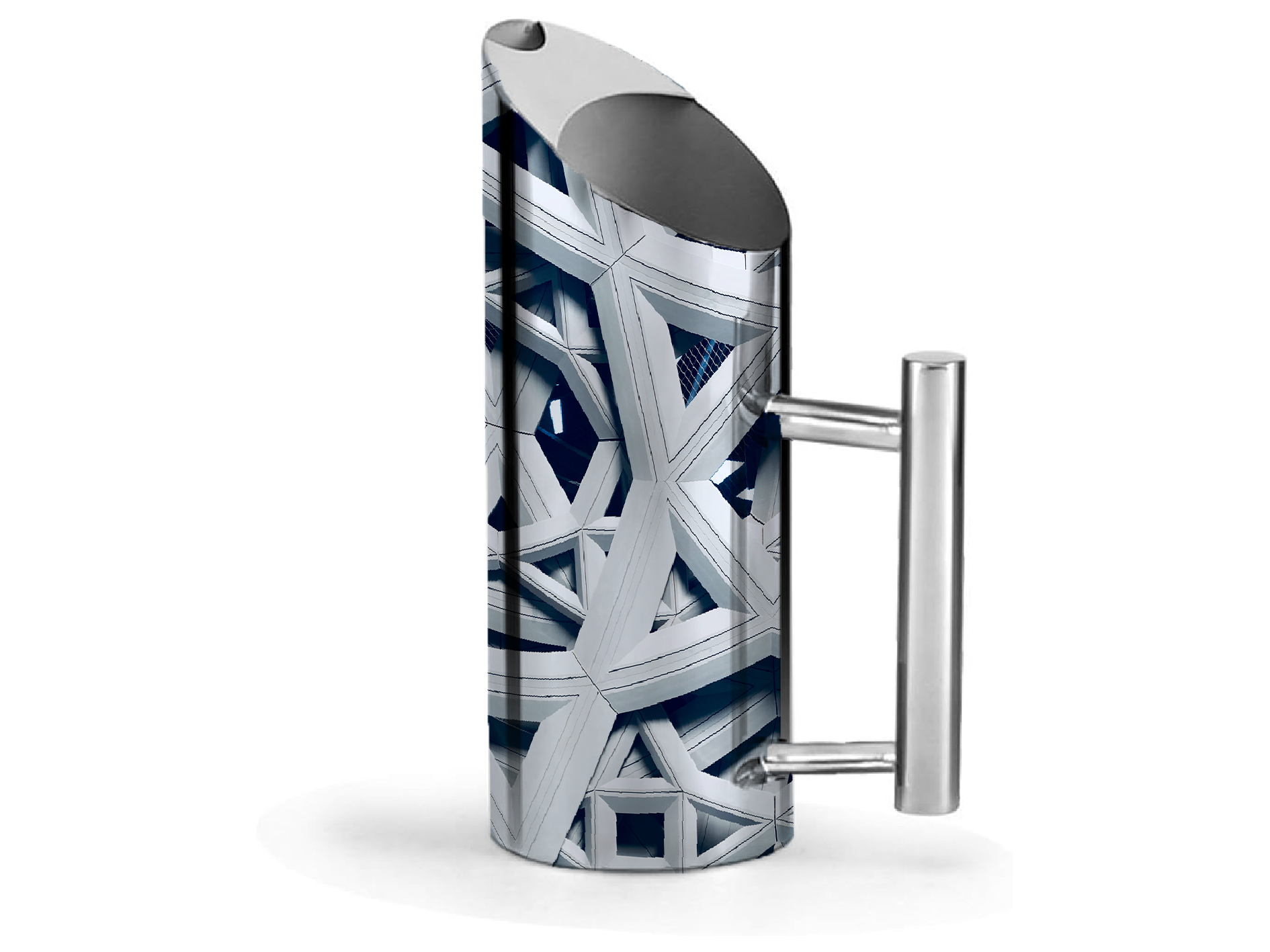 HAND PAINTED ENAMELWARE JUG A149