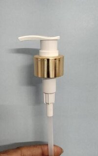 Plastic Lotion Pump - 24mm Neck Size, Black & White Colors | Pump Sprayer For Bottles, Made From Durable Plastic