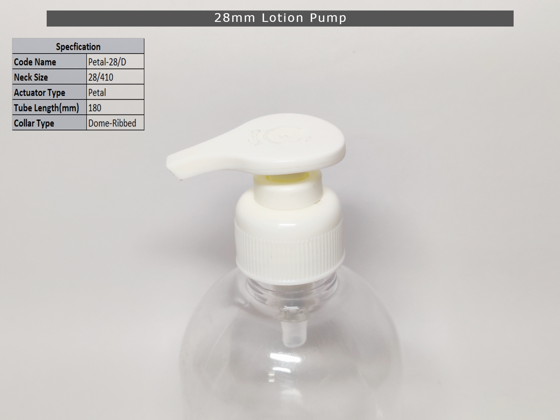Plastic Lotion Pump