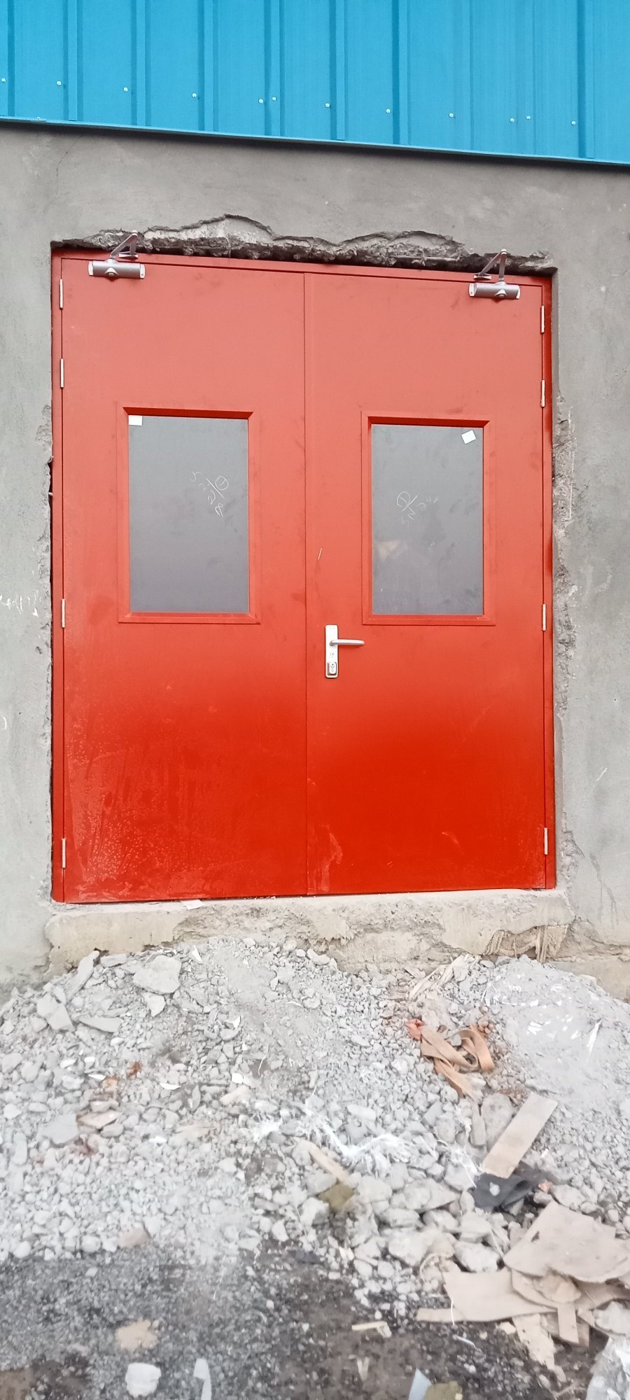 Galvanized Steel Fire Rated Door