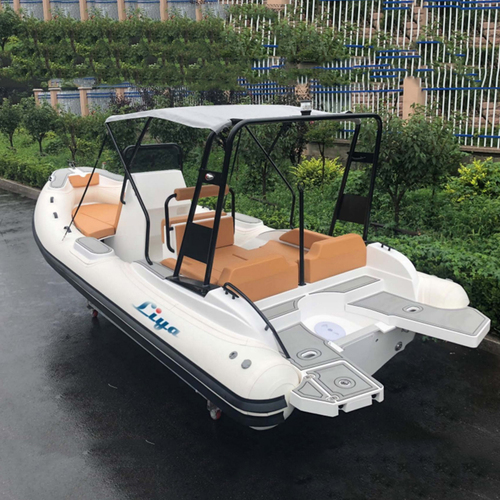 Liya 22ft deluxe rib boat inflable sport yacht for sale