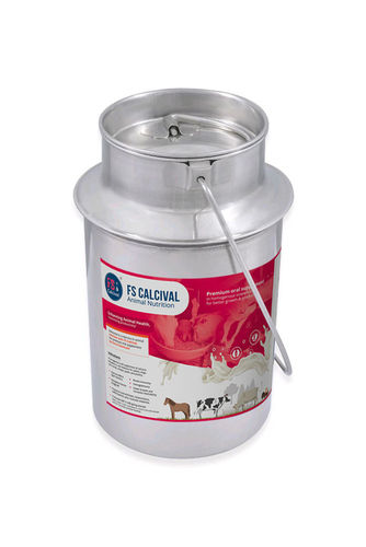 5 Ltr. Steel Jar Packing Animal Feed Supplement