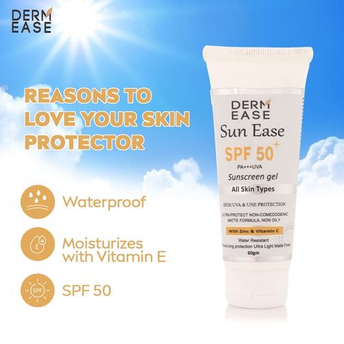 SUN EASE SUNSCREEN SPF 50 PLUS  GEL