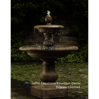 Standalone 2 Tier Fountain - Color: Brown