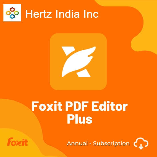Foxit PDF Editor Plus Annual Software