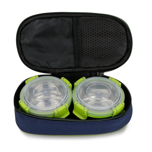 Stainless Steel Lock n Lock Lunch Box With Bag
