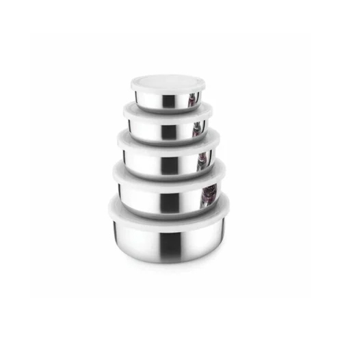 Stainless Steel Storage Container Set Of 5