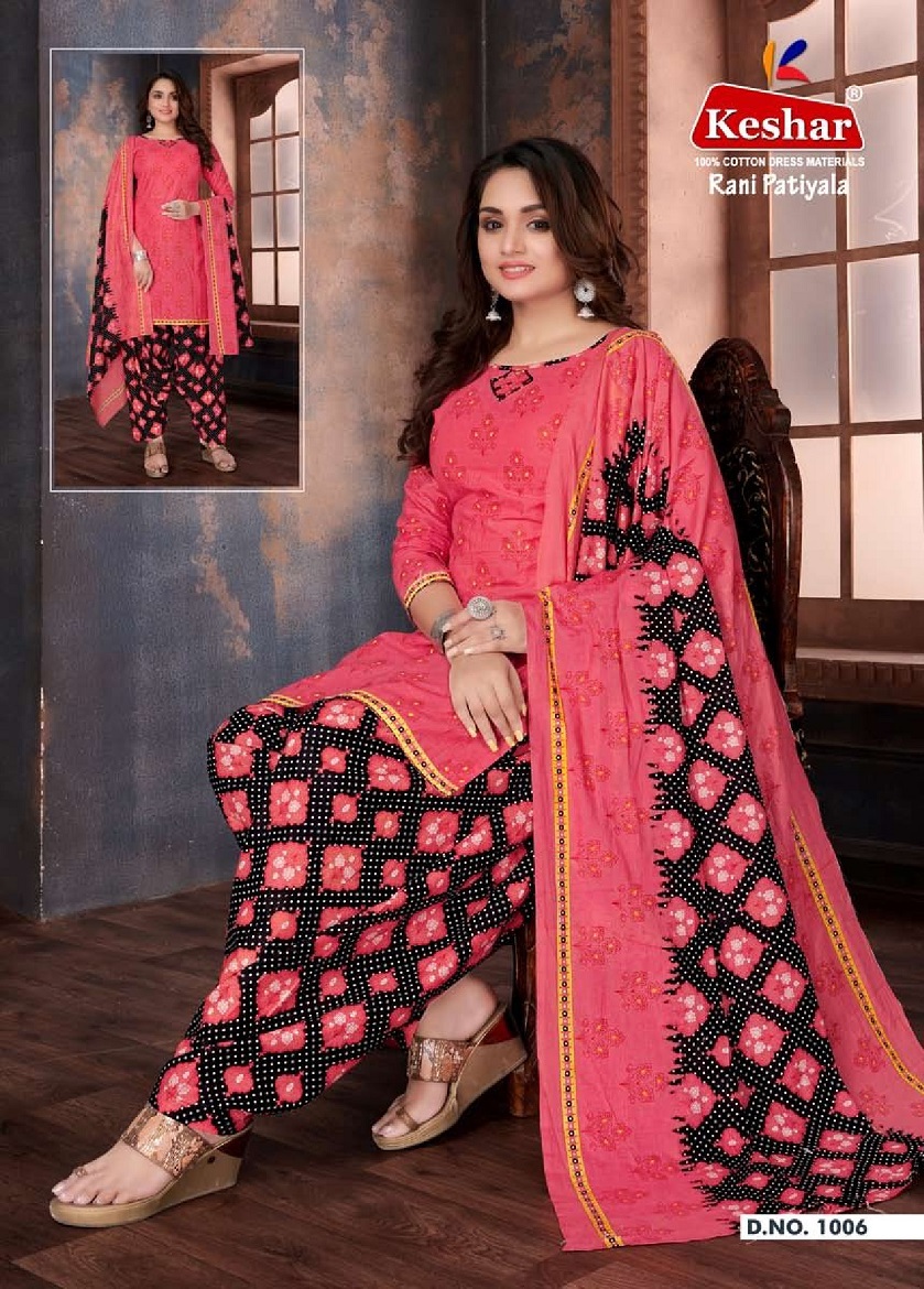 Kesar Rani Patiyala Vol-1 -Dress Material