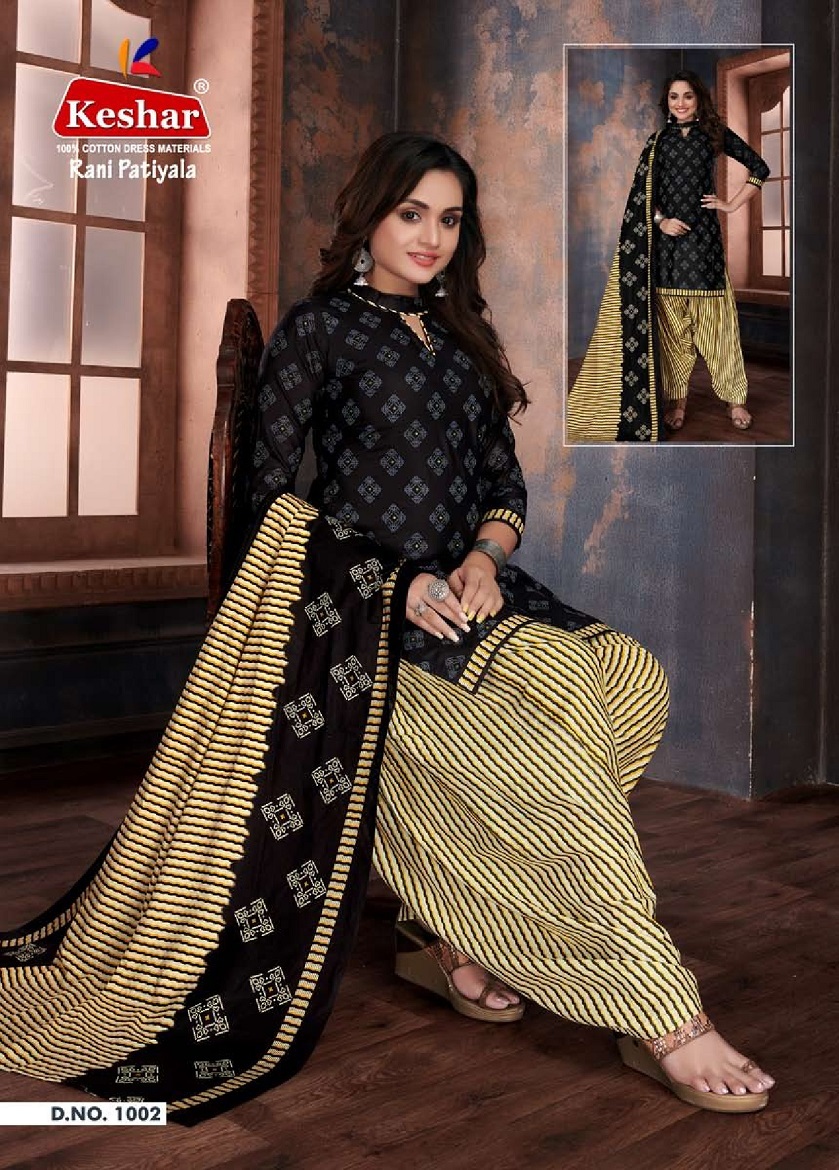Kesar Rani Patiyala Vol-1 -Dress Material