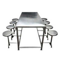 Canteen Table With 8 Seater
