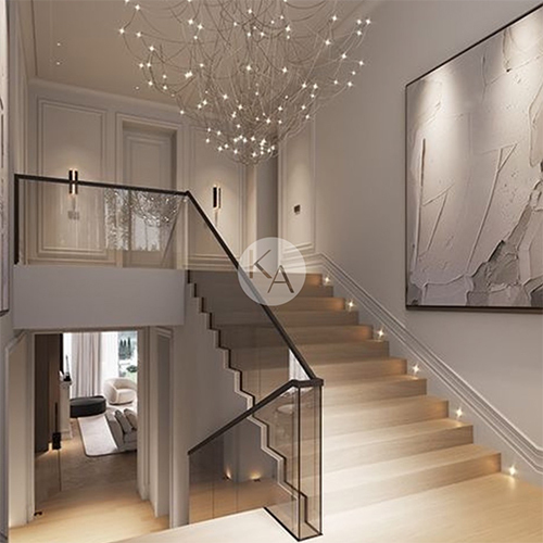 Aluminum Aluminium Railing Section