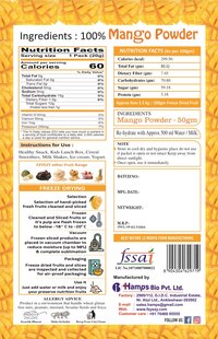 Freeze Dried Mango Powder