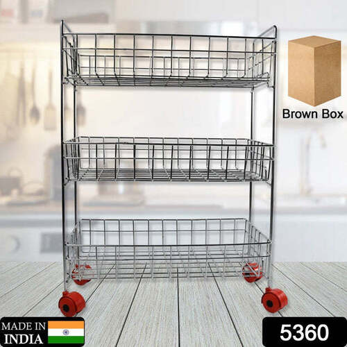 STAINLESS STEEL FRUIT AND  VEGETABLE STAND KITCHEN