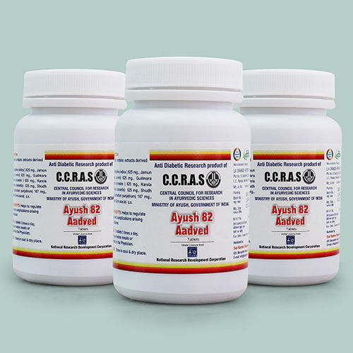 Ayush 82 Aadved Diabetes Tablets Age Group: For Adults