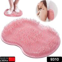 SILICONE BATH MASSAGE CUSHION WITH SUCTION CUP  SHOWER FOOT SCUBBER BRUSH