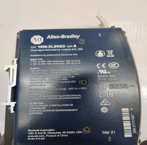 ALLEN-BRADLEY 1606-XLSRED POWER SUPPLY