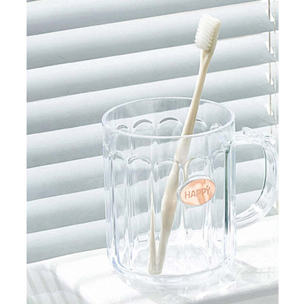 MULTI PURPOSE PLASTIC CUP  TOOTHPASTE HOLDER BATHROOM CUP