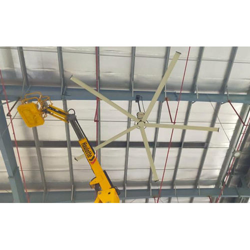 Commercial HVLS Fan Installation Service By Lumono India Projects Private Limited
