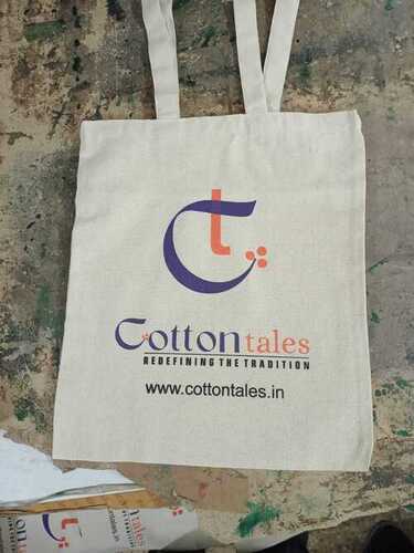 Promotional cotton canvas 200 gsm tote bag
