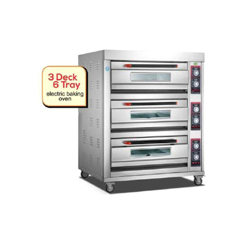 YCD 3-6D 3 Deck 6 Tray Electric Baking Ovens