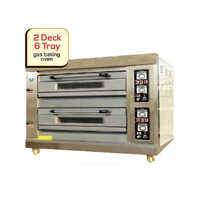 YCQ 2-6D 2 Deck 6 Tray Gas Baking Ovens