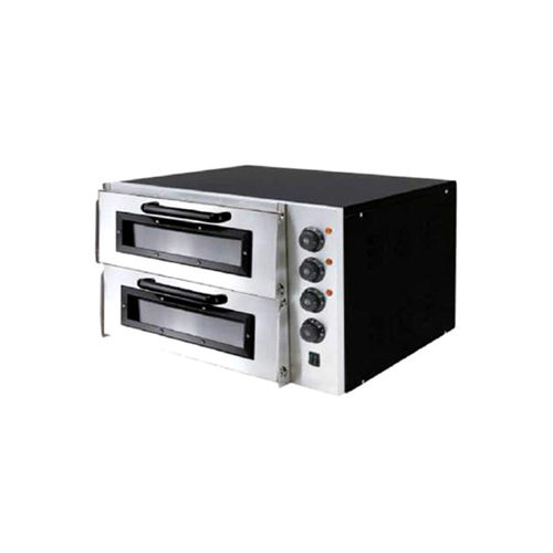 Medium Double Deck Stone Pizza Oven (Electric)