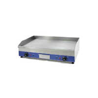 Electric Griddle Plates - 750x520x310mm | Stainless Steel, Industrial Use With Splash Guard
