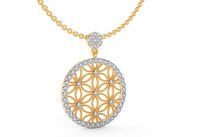 Circle of Elegance Diamond Pendant