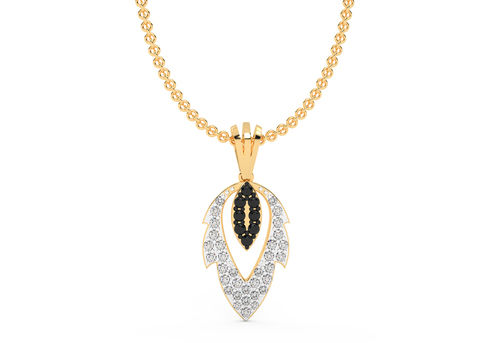 Dazzling Diamond Pendant In Gold