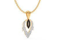 Dazzling Diamond Pendant In Gold