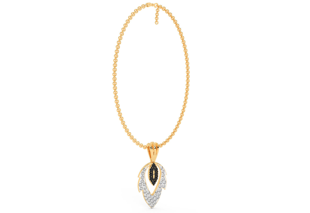 Dazzling Diamond Pendant In Gold