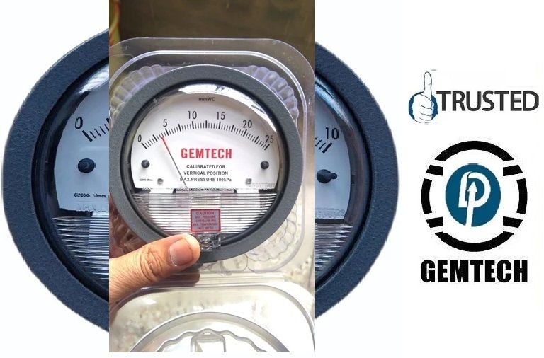 Wholesalers India Gemtech Differential Pressure Gauges by Kanpur Uttar Pradesh