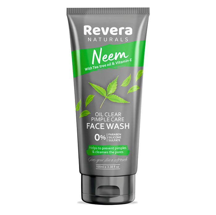Revera Naturals Neem With Tea Tree Oil And Vitamin E Facewash