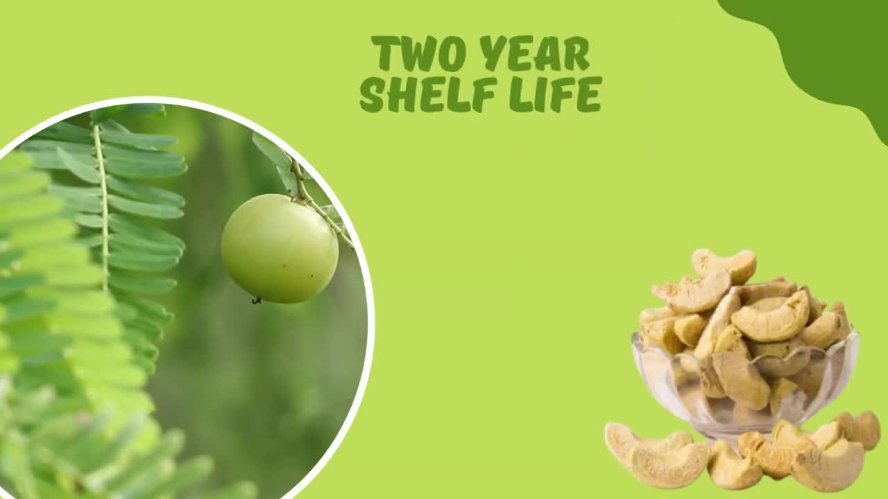 Freeze Dried Amla (Goseberry)