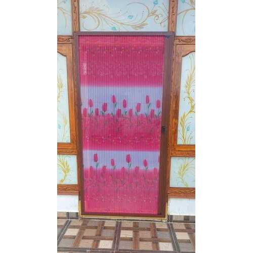 Printed Pink Tulip Mesh