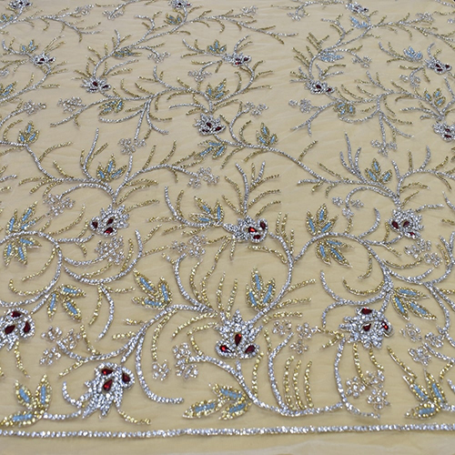 Hand Bead Embroidery Lace