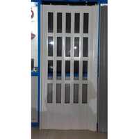 12 Mm Thickness PVC Partiton Folding Door With Glass