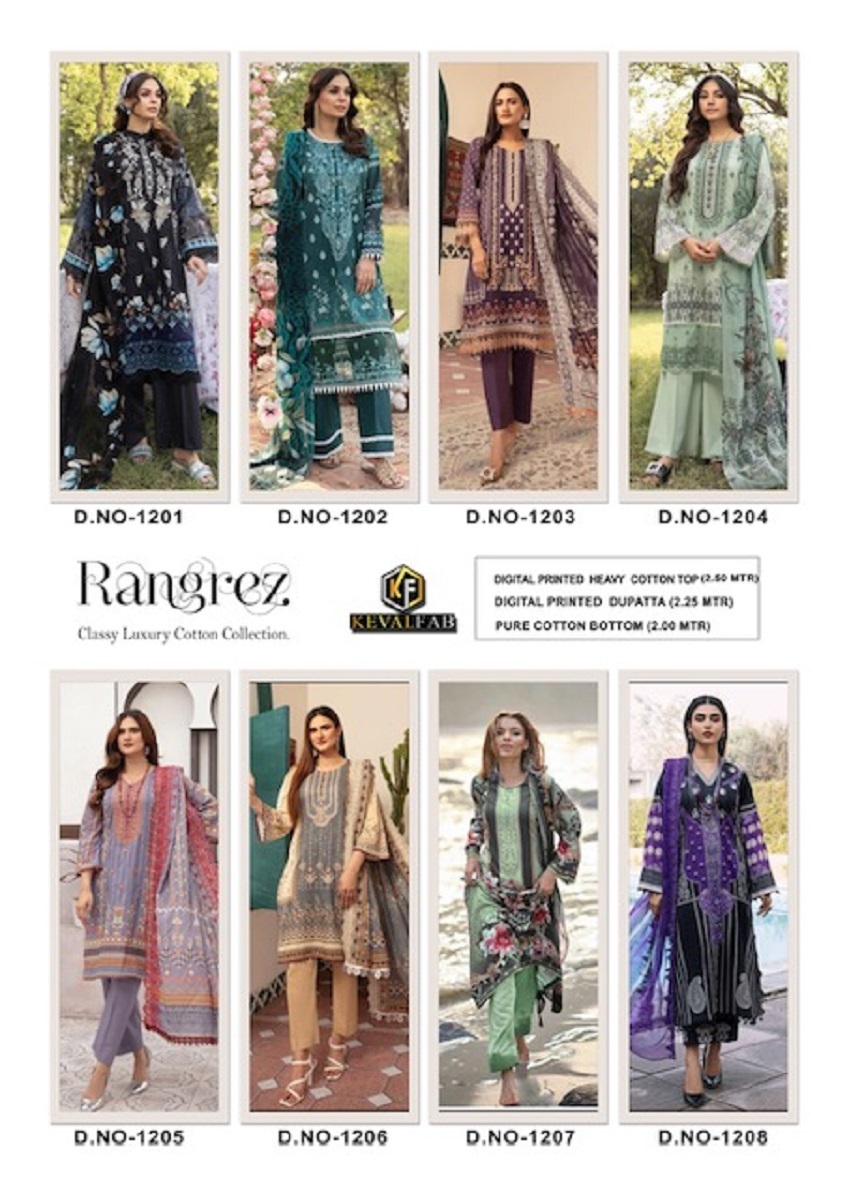 Keval Rangrez Vol-2 Dress Material