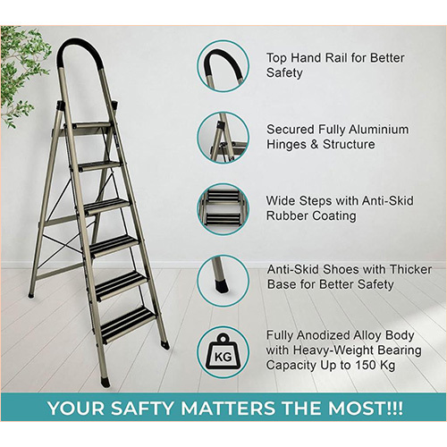 Aluminium Premium Gold Ladder