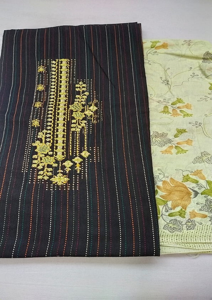 Vastu Black Beauty -Dress Material