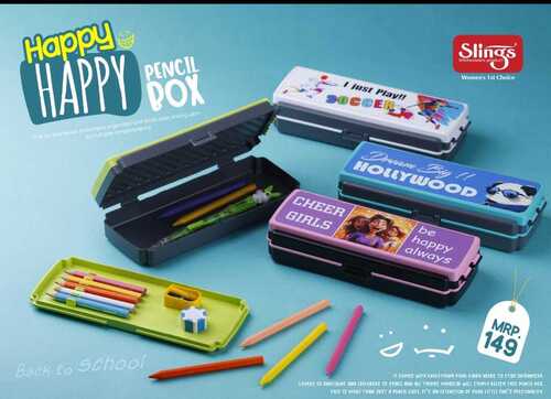 Plastic Kids Pencil Box, For School at Rs 48/piece in Chennai