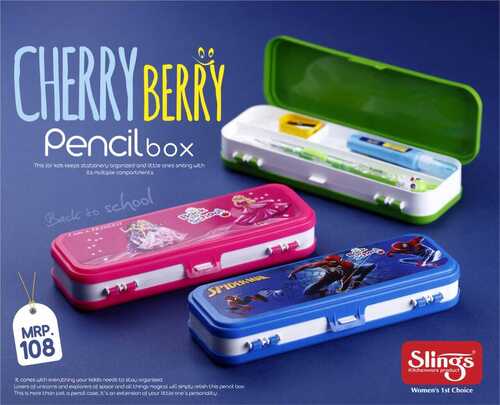 Cherry Berry Pencil Box