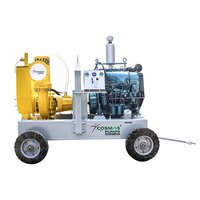 Small Trolley Auto Prime Pump - Color: Yellow